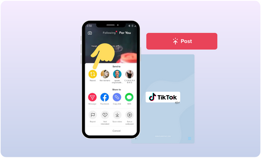 How To Repost On TikTok For Brands