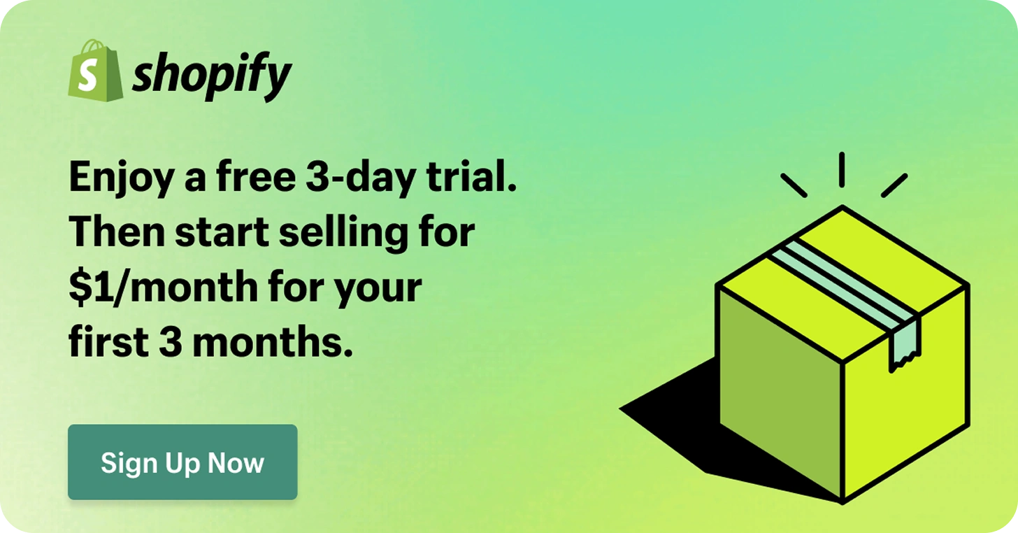 static banner shopify
